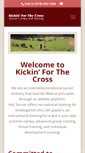 Mobile Screenshot of kickinforthecross.com